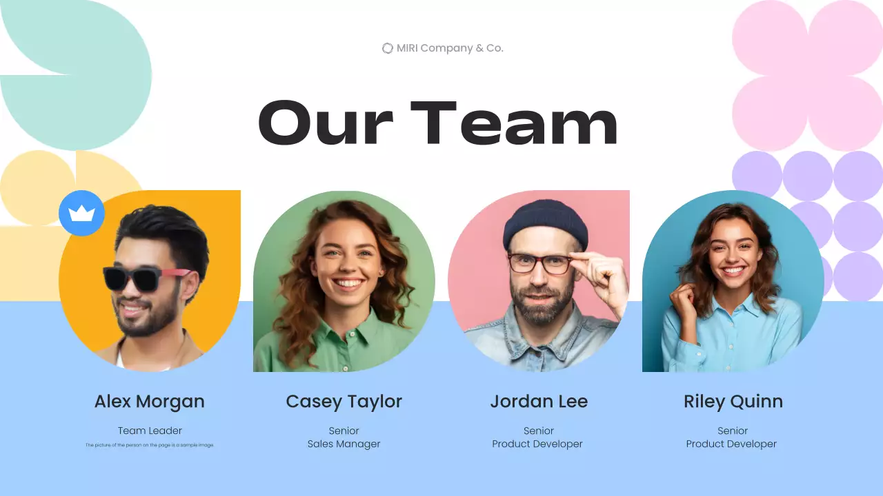 Colorful Modern Project Presentation