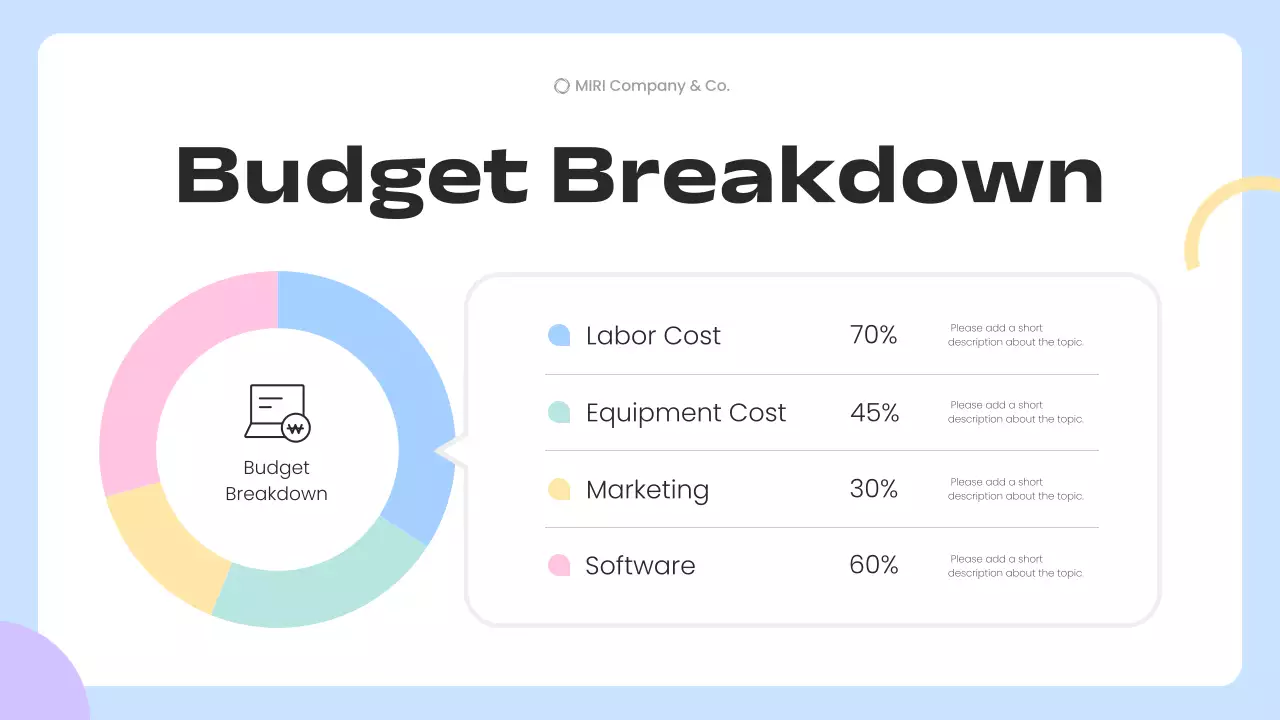 Colorful Modern Project Presentation
