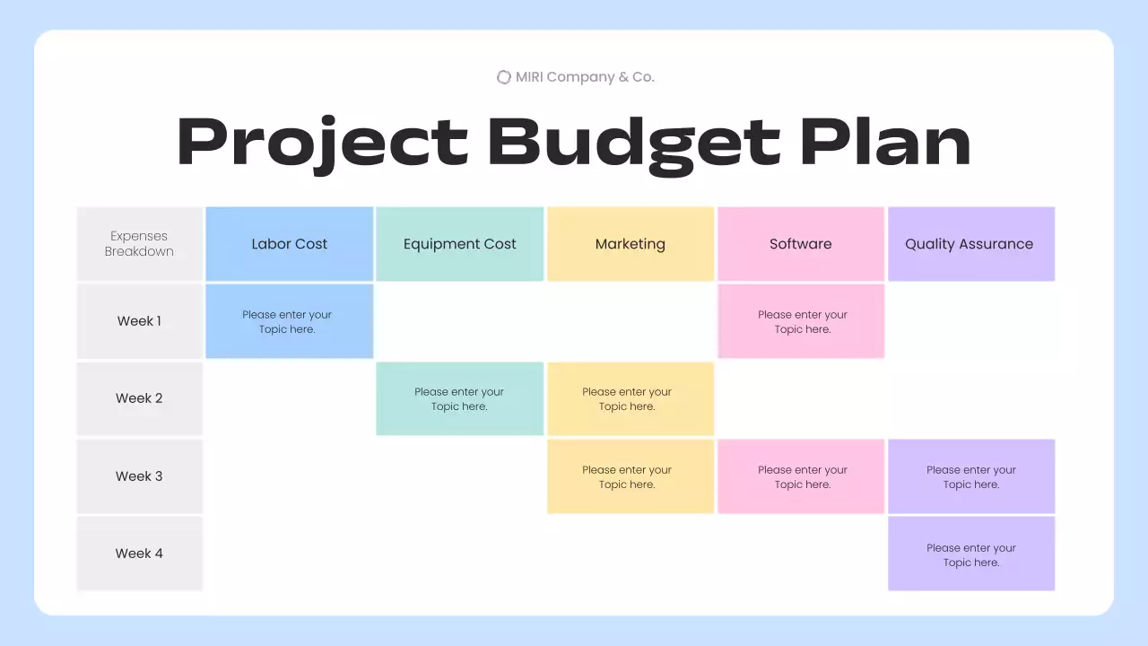 Colorful Modern Project Presentation