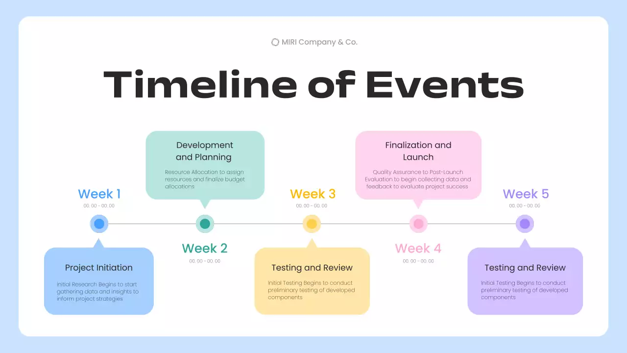 Colorful Modern Project Presentation