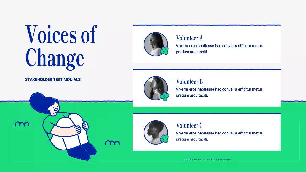 Green Minimal Non-Profit Presentation