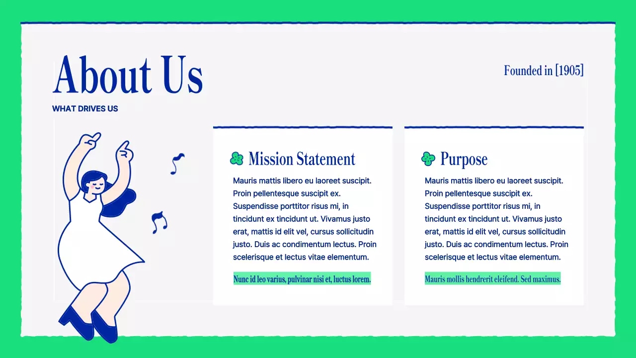 Green Minimal Non-Profit Presentation