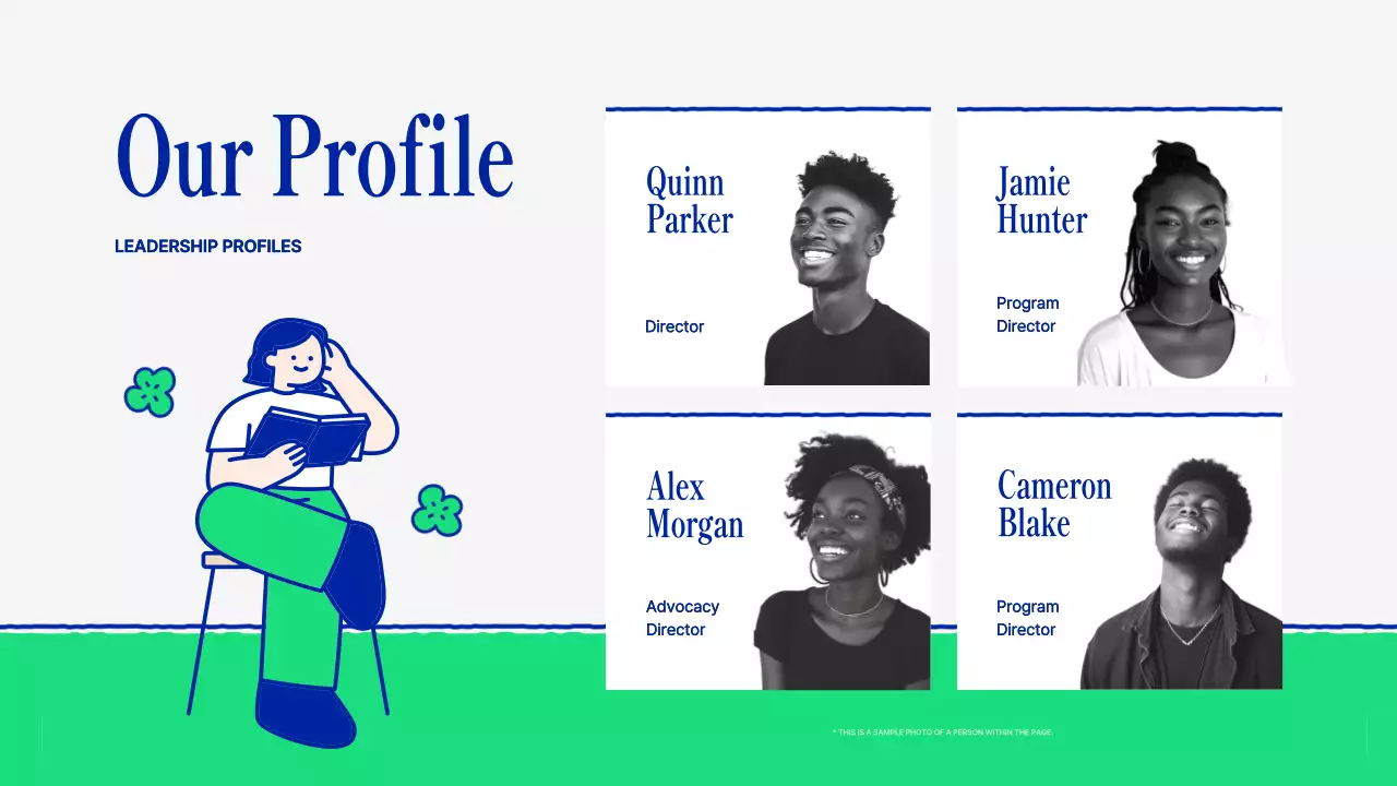 Green Minimal Non-Profit Presentation