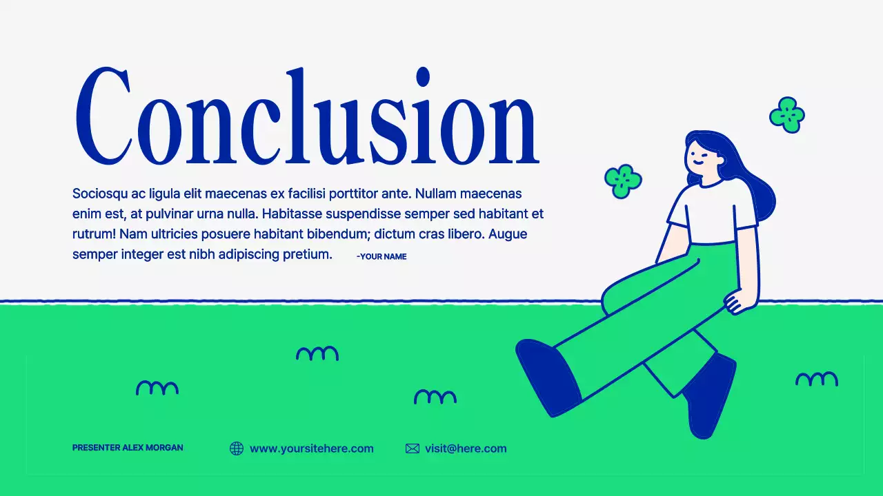 Green Minimal Non-Profit Presentation