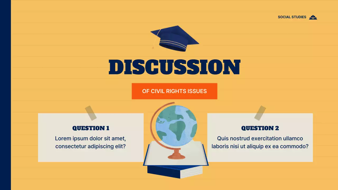 블루 심플 시민권 과정 프레젠테이션