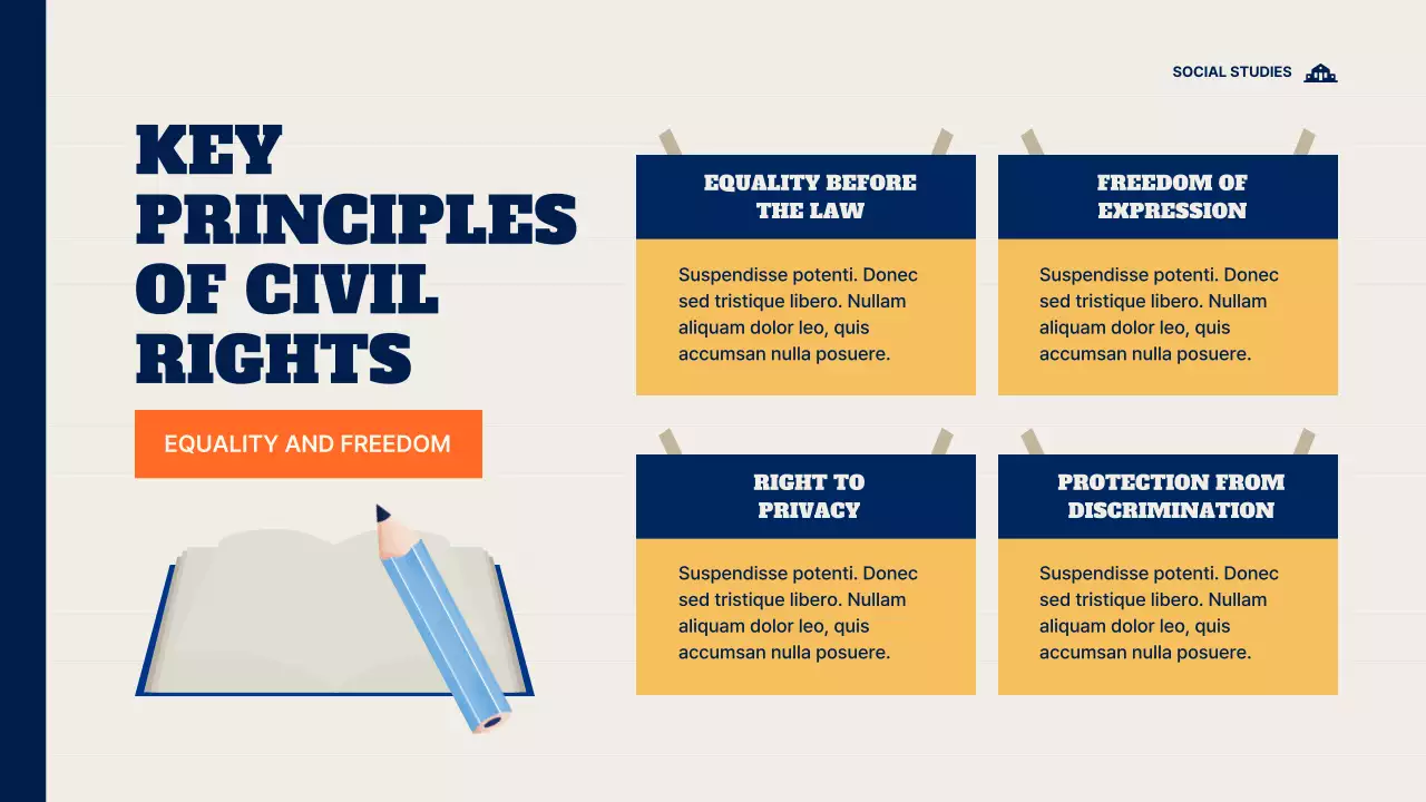 블루 심플 시민권 과정 프레젠테이션