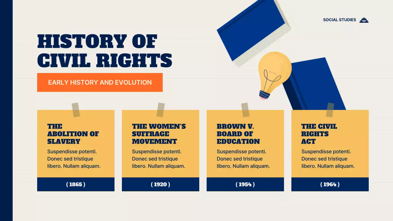 블루 심플 시민권 과정 프레젠테이션