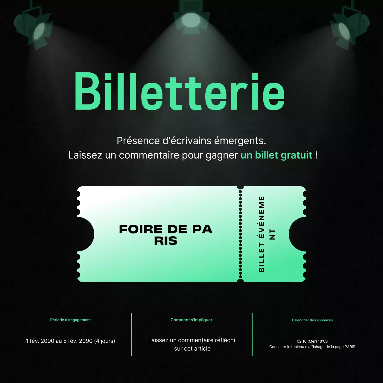 Événements modernes abstraits