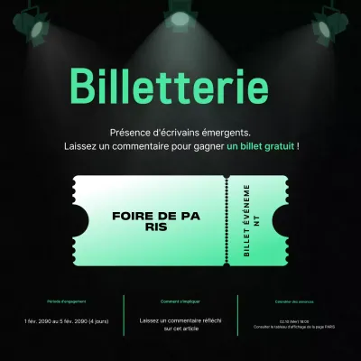 Événements modernes abstraits