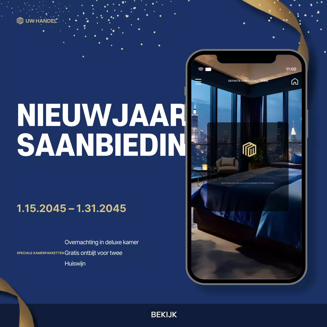 blauwe moderne reis promotie