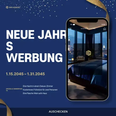 blue modern travel promotion