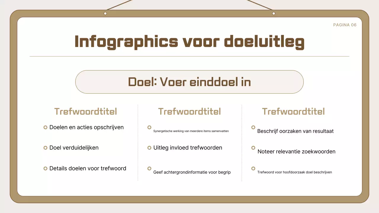 Beige eenvoudig sjabloon advertentie