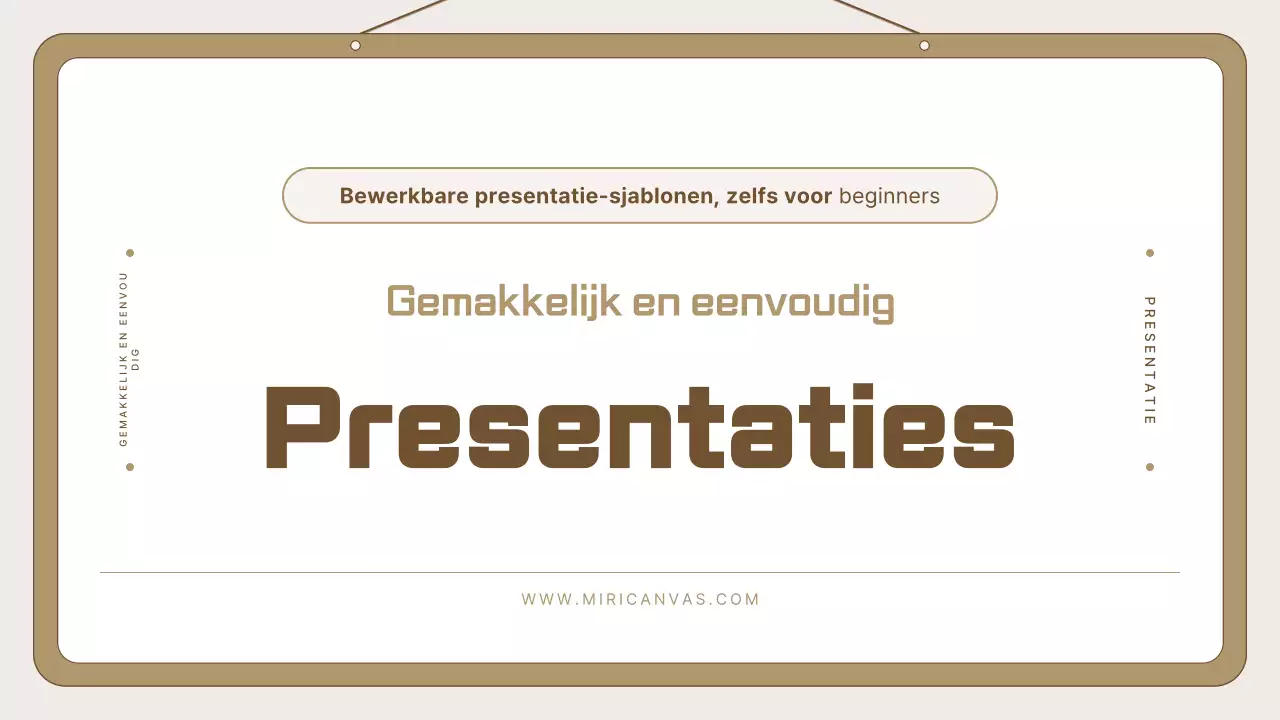 Beige eenvoudig sjabloon advertentie
