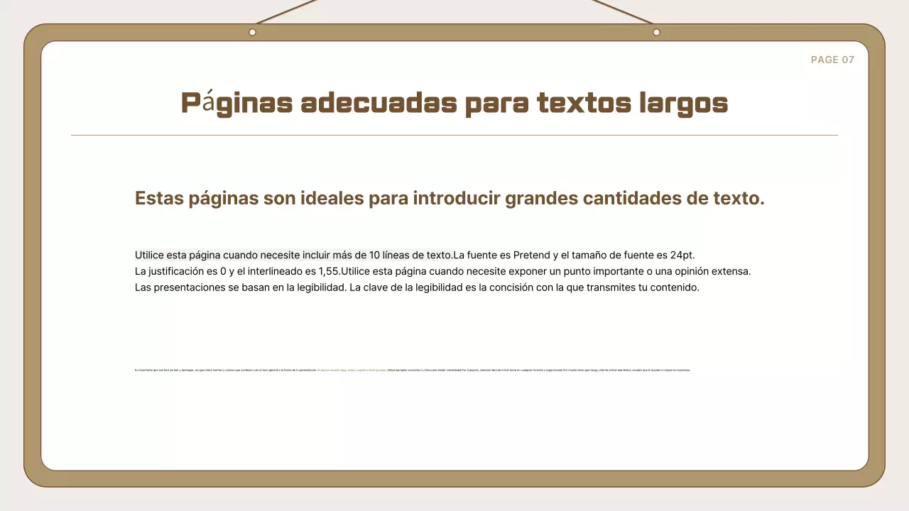 Plantilla Beige Anuncio