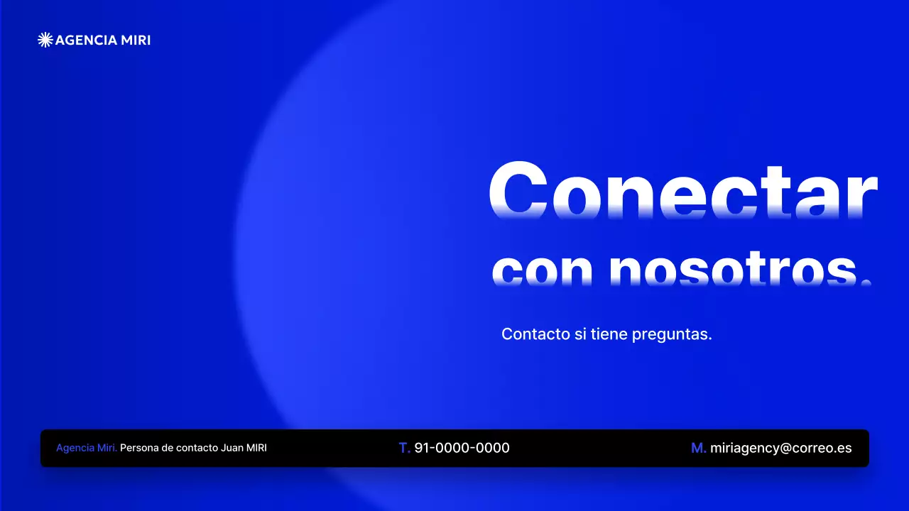 Descripción del perfil de la empresa Blue Modern