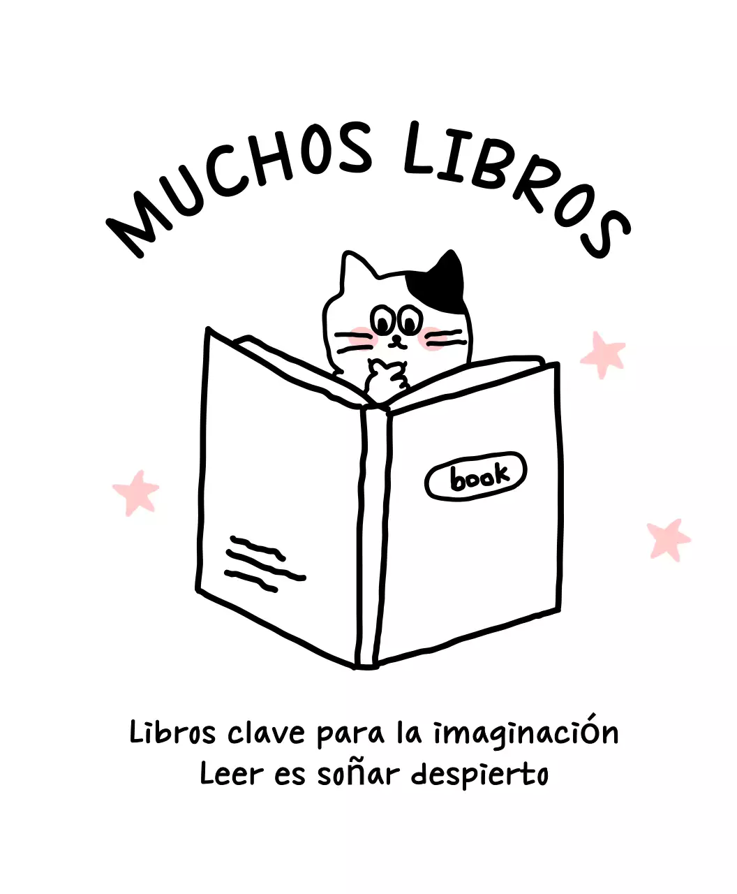 Simpáticas ilustraciones de lectura