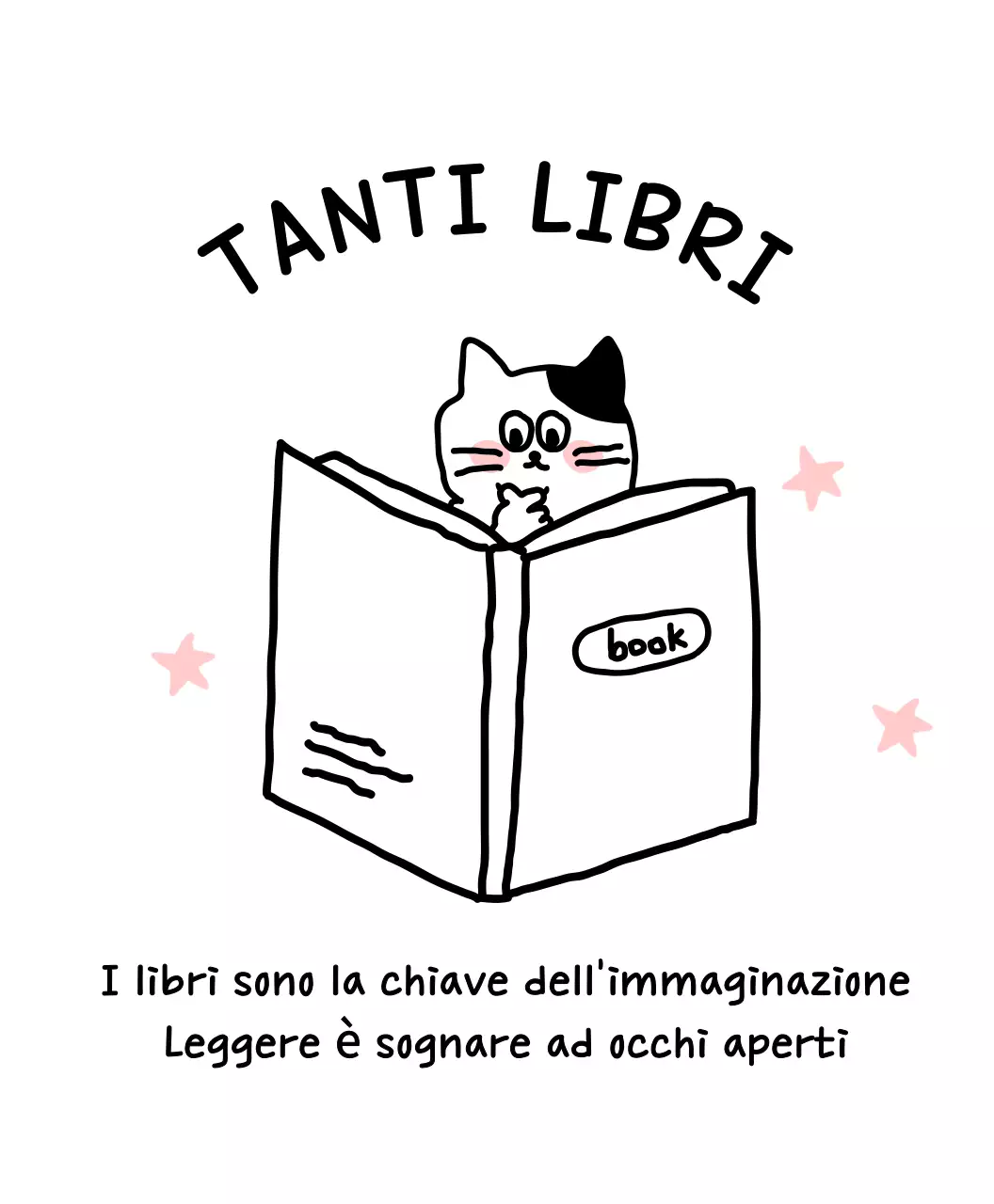 Illustrazioni di lettura molto carine