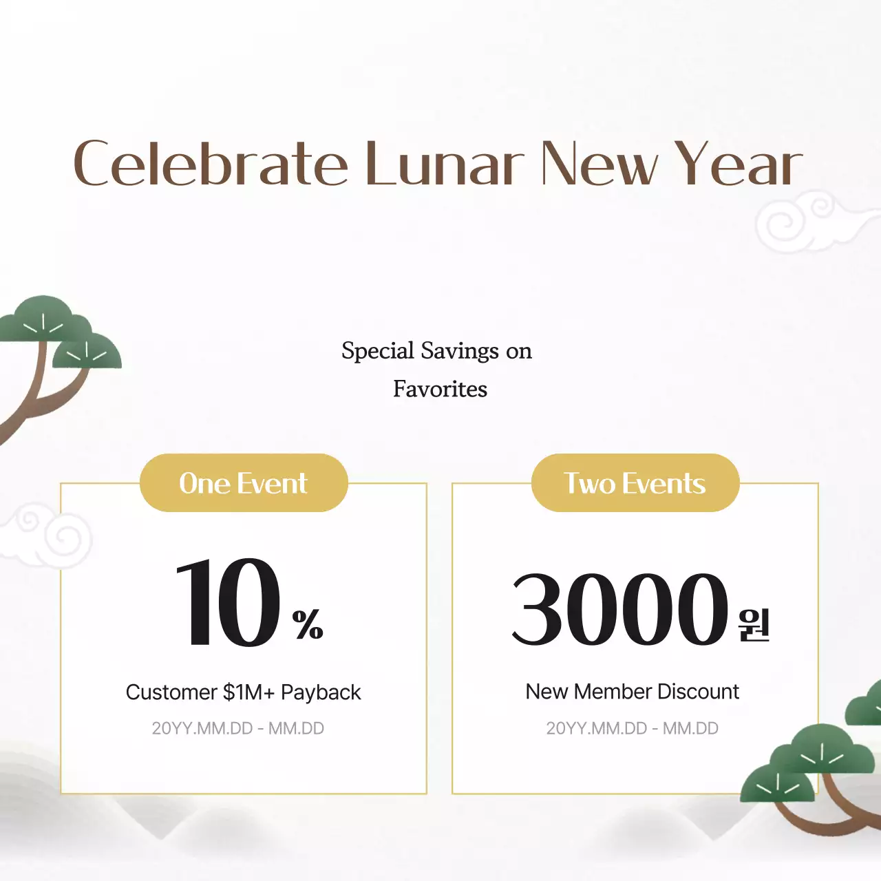 Carrossel de promoção de feriado tradicional laranja no Instagram