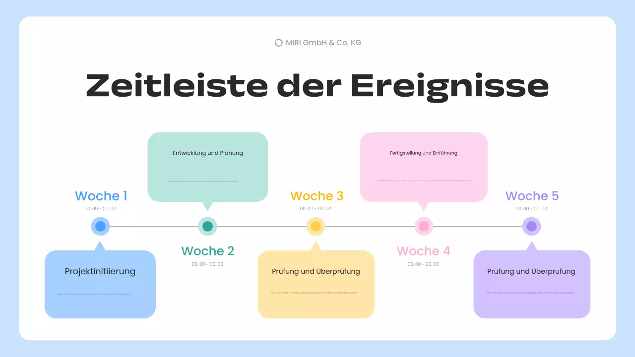 blue modern business plan