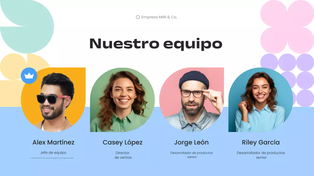 blue modern business plan