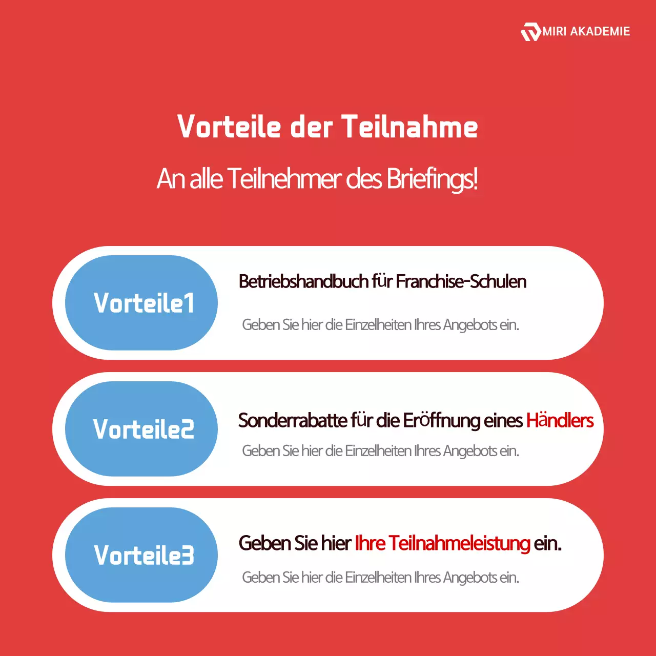 Über das Red Modern Briefing