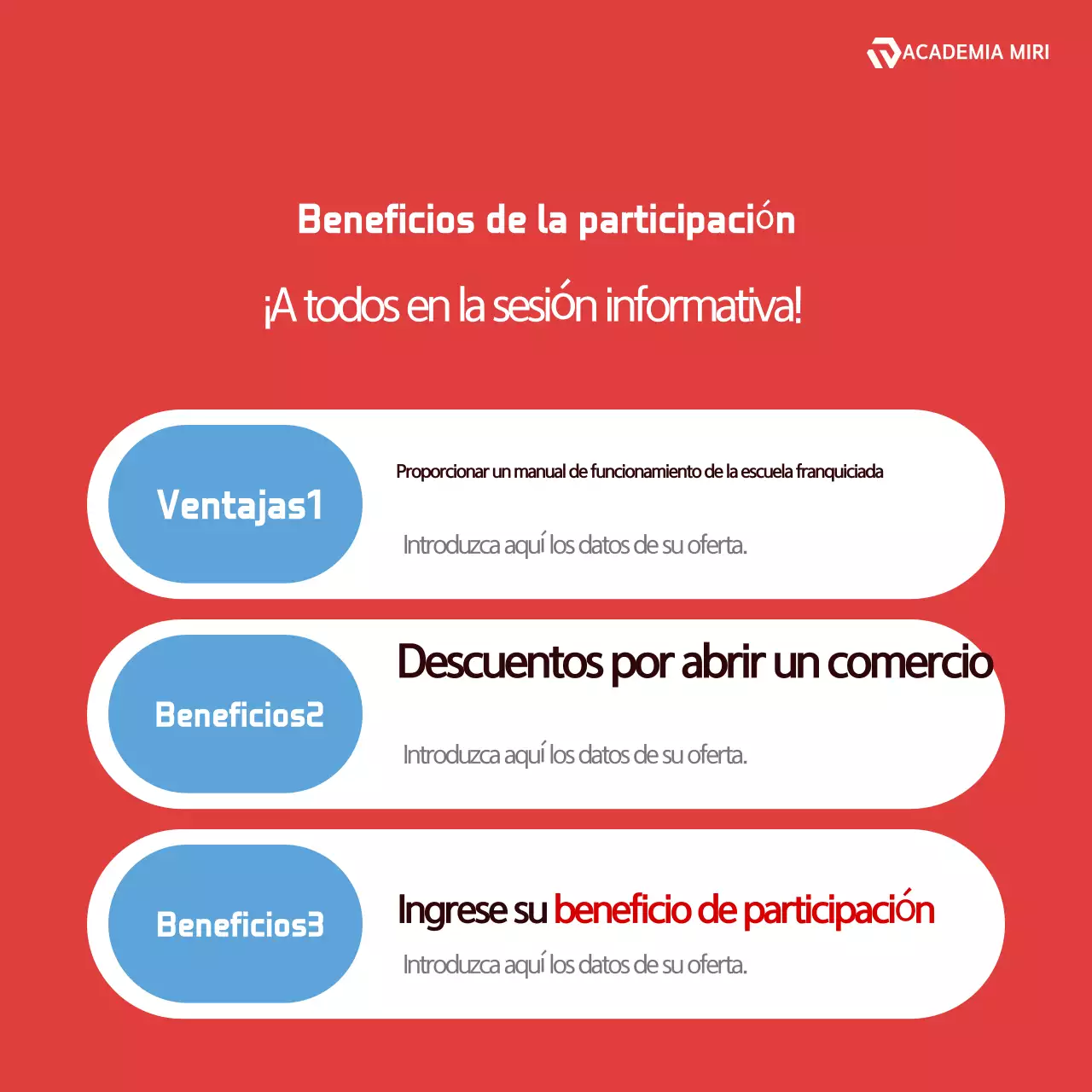 Acerca de la sesión informativa Red Modern