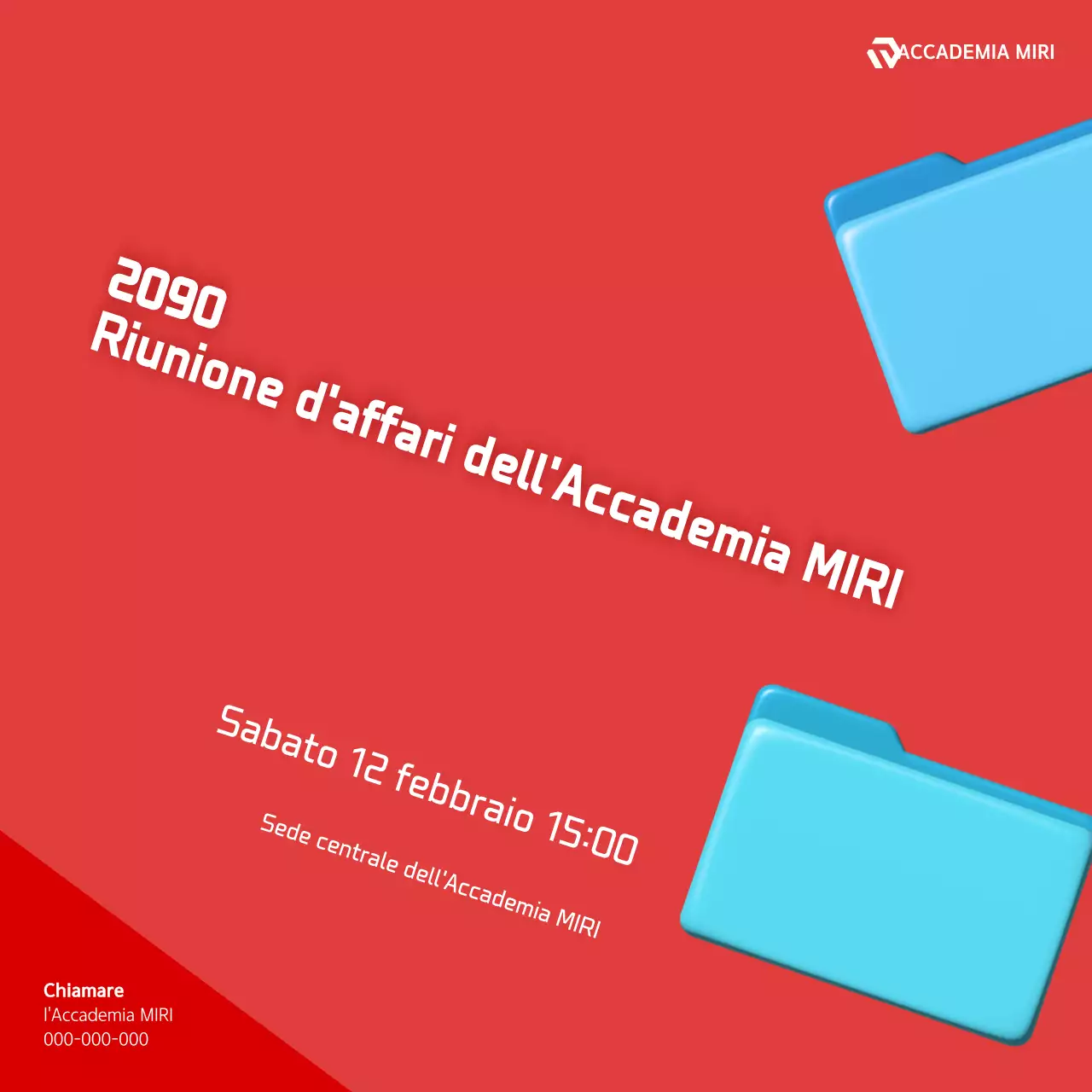 Informazioni sul briefing Red Modern