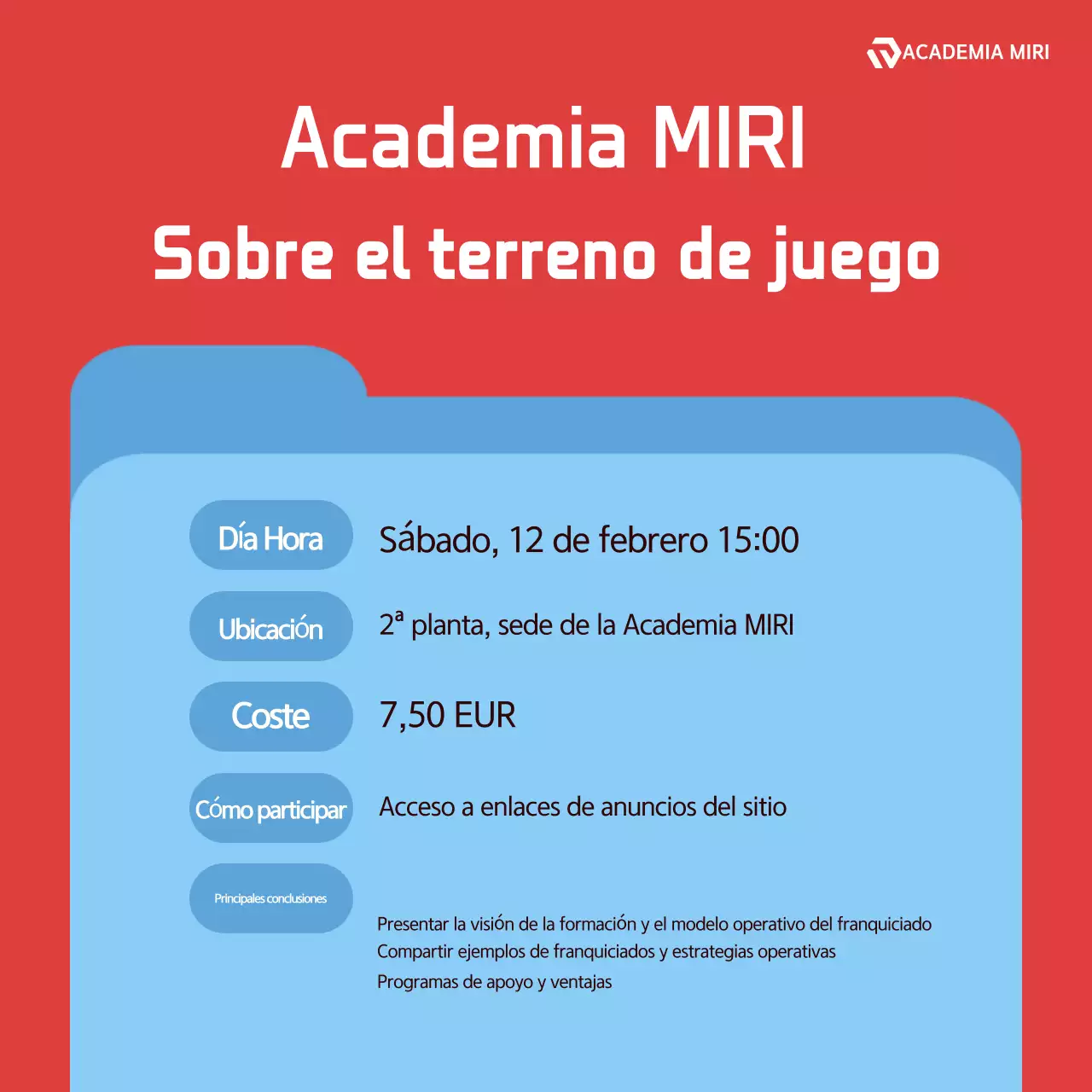 Acerca de la sesión informativa Red Modern