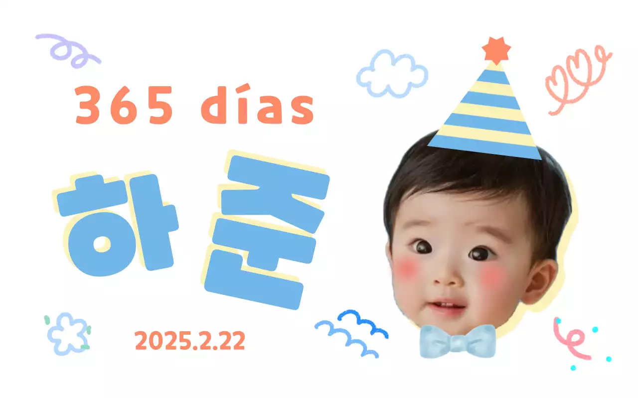 Carita de Bebé Pegatinas para Fiesta de Cumpleaños