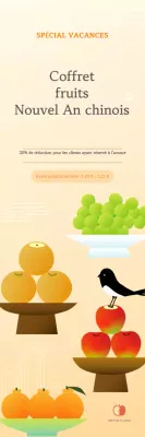 Promouvoir les produits traditionnels beiges du Nouvel An chinois