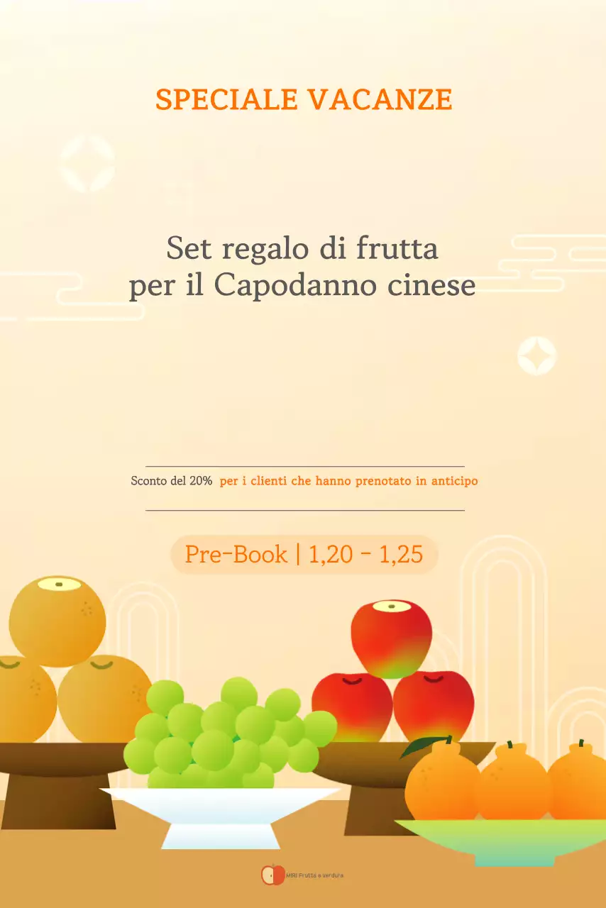 Vendita tradizionale beige per le vacanze