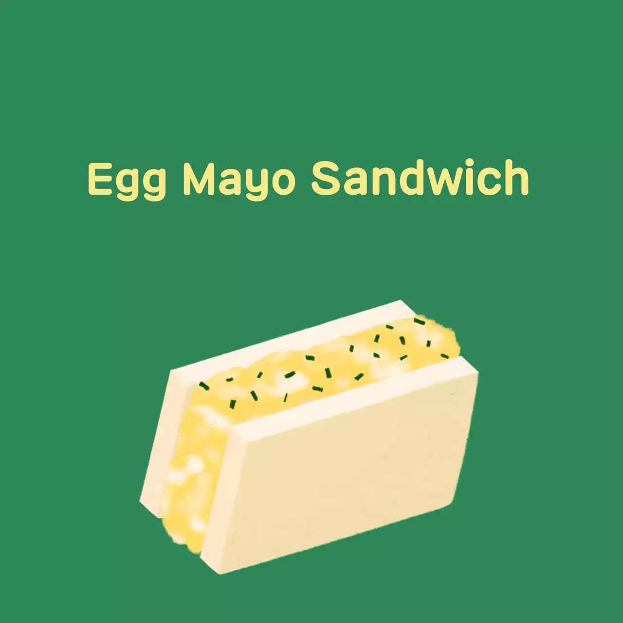 Hướng dẫn làm bánh Sandwich đơn giản màu xanh lá cây