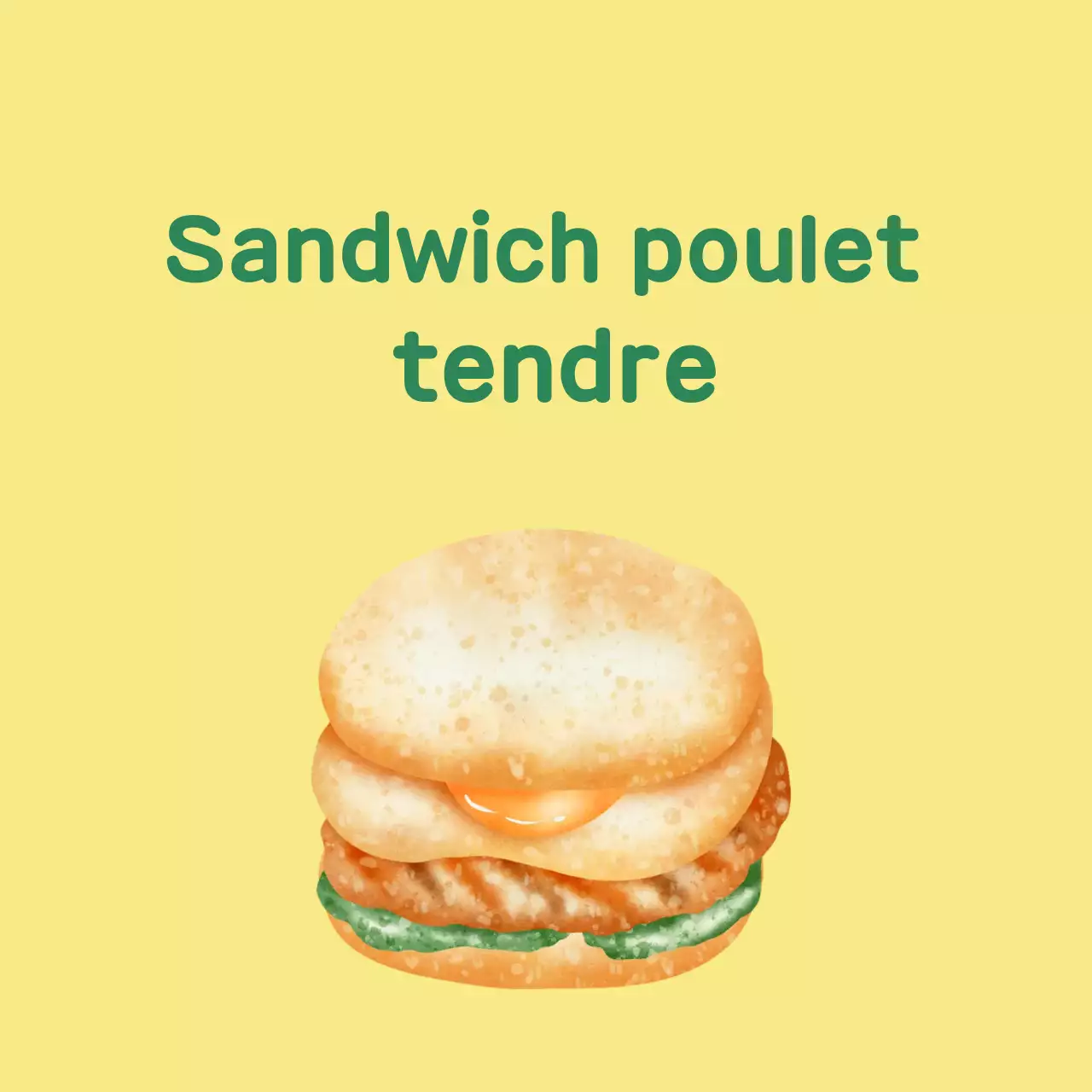 Guide du menu des sandwichs Green Simple
