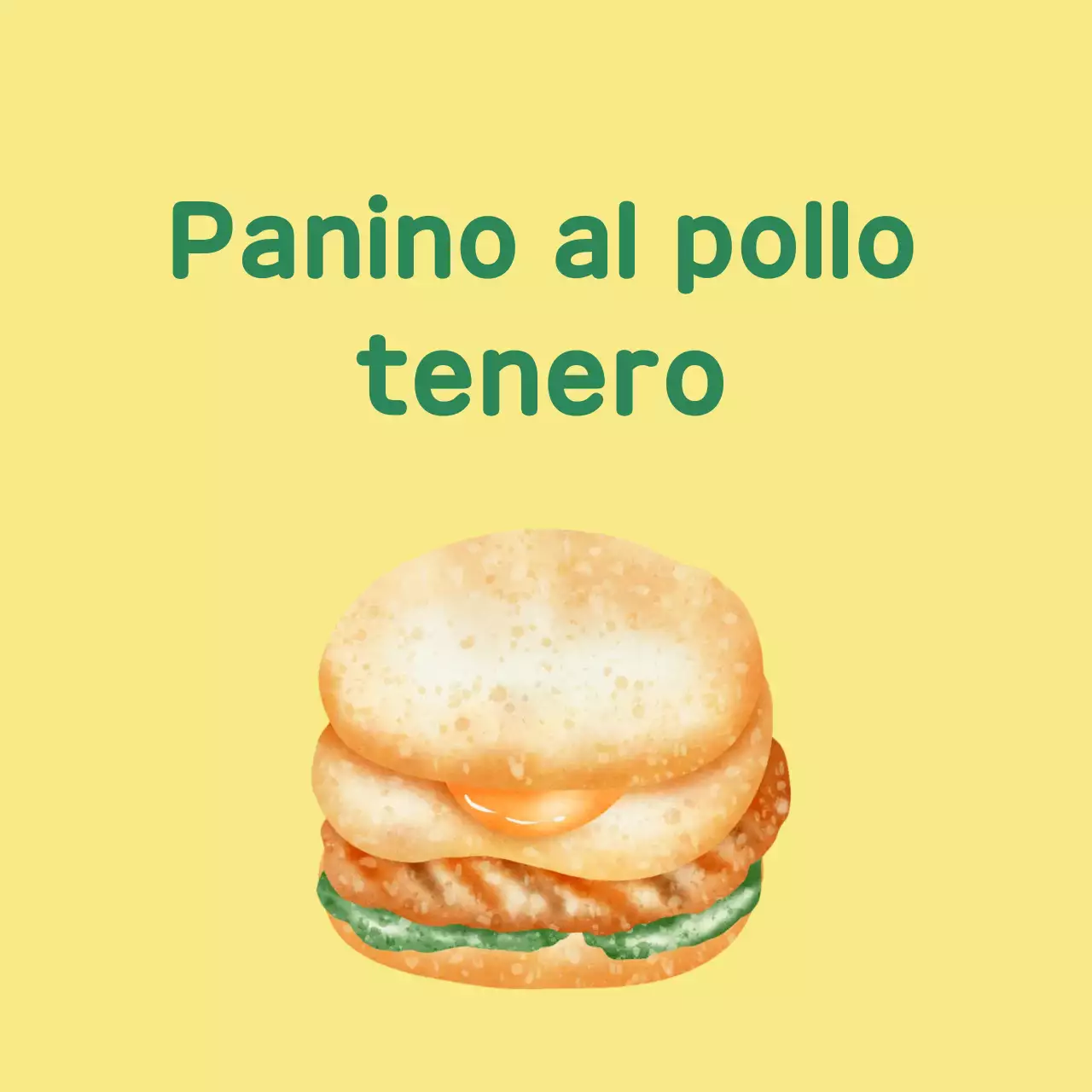 Guida al menu del panino verde semplice