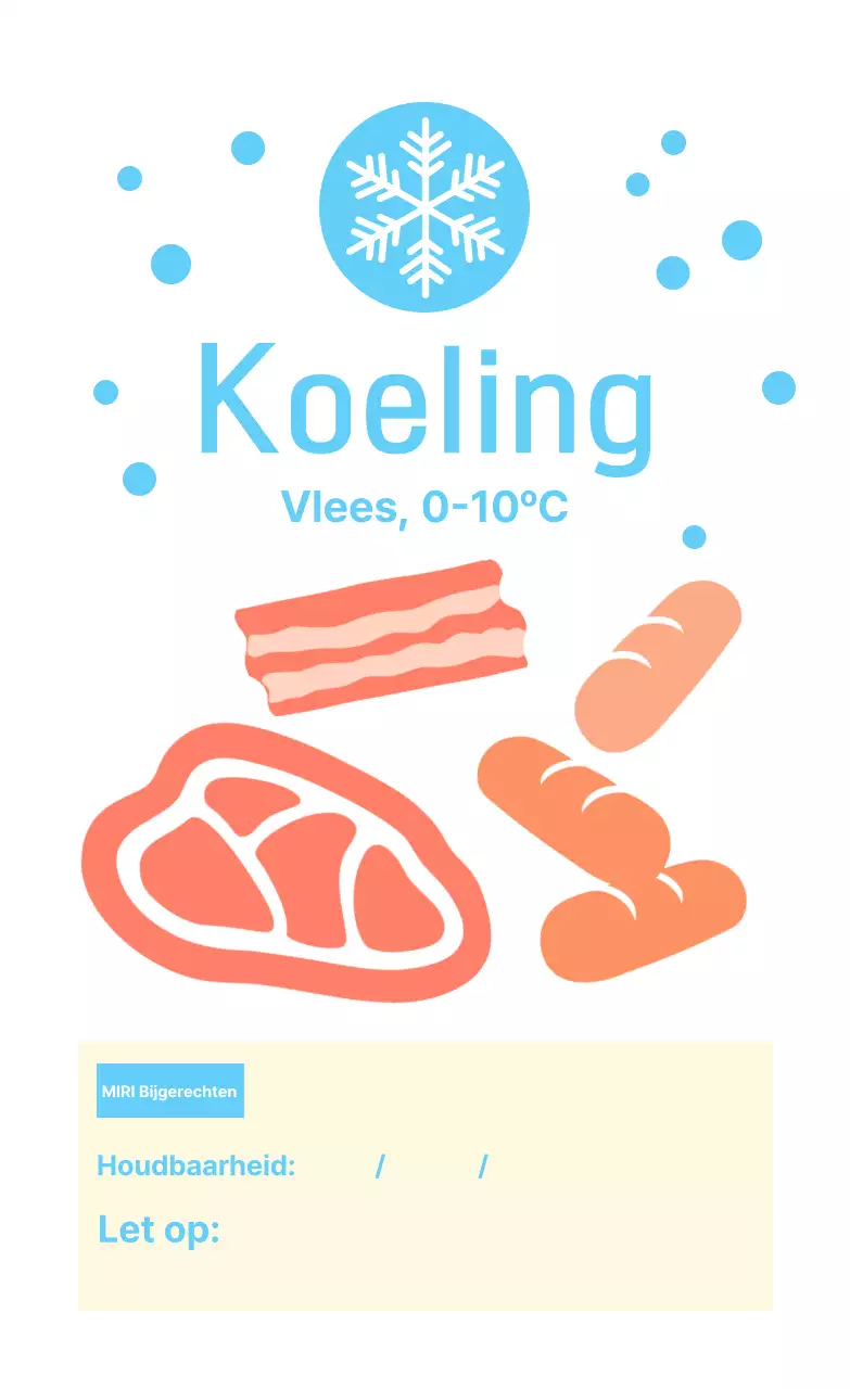 Eenvoudige methode om voedsel te bewaren