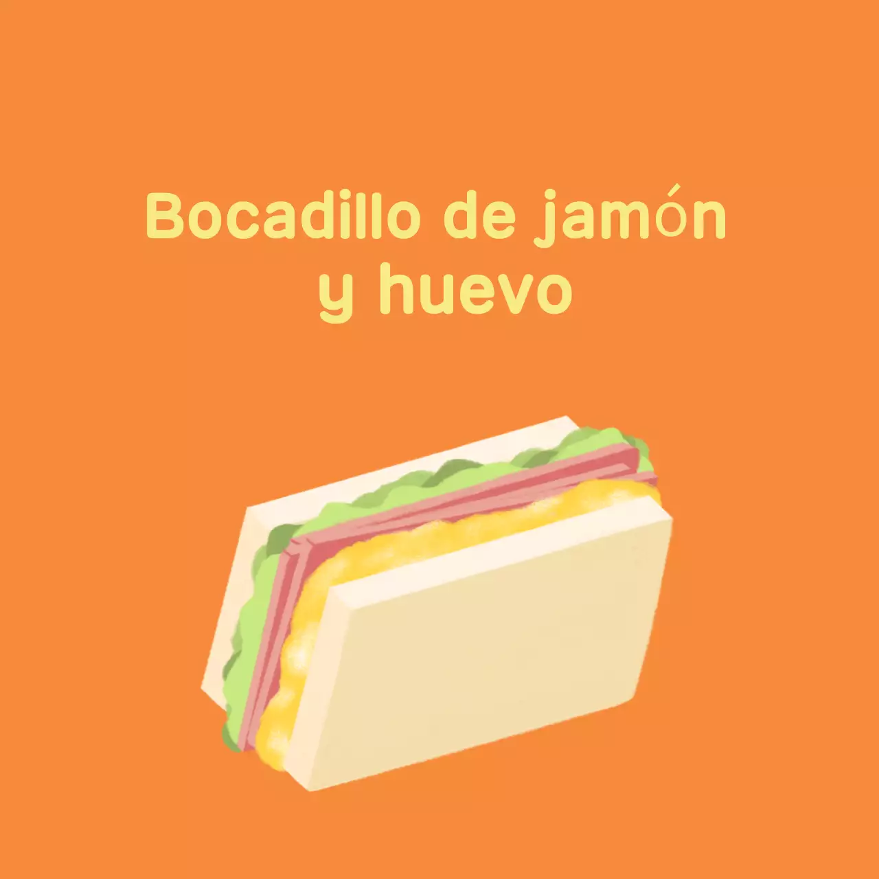 Guía del menú Green Simple Sandwich