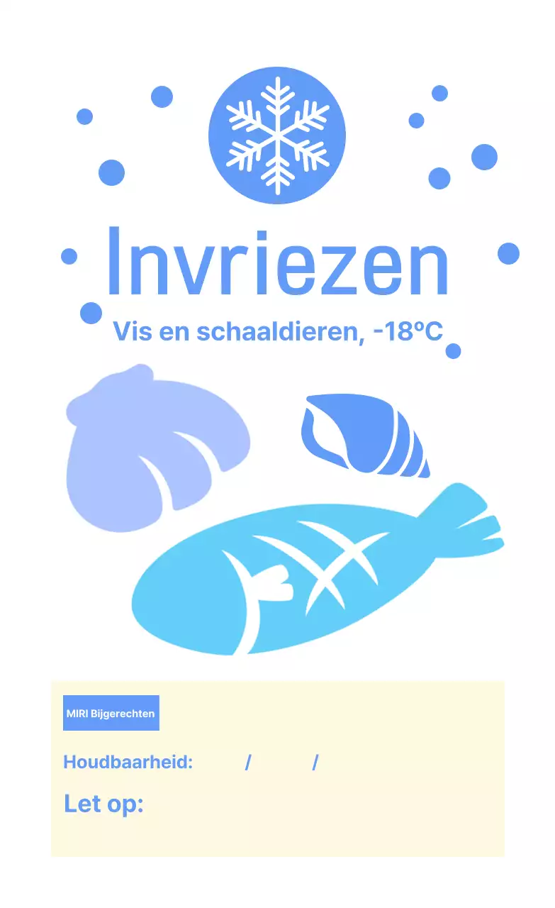 Eenvoudige methode om voedsel te bewaren