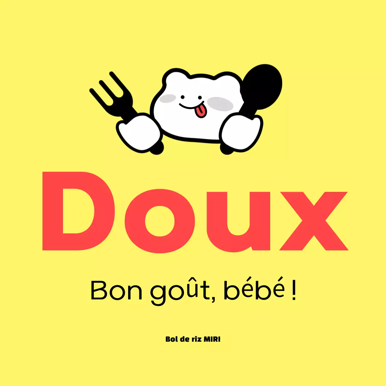 Autocollant rouge simple et épicé