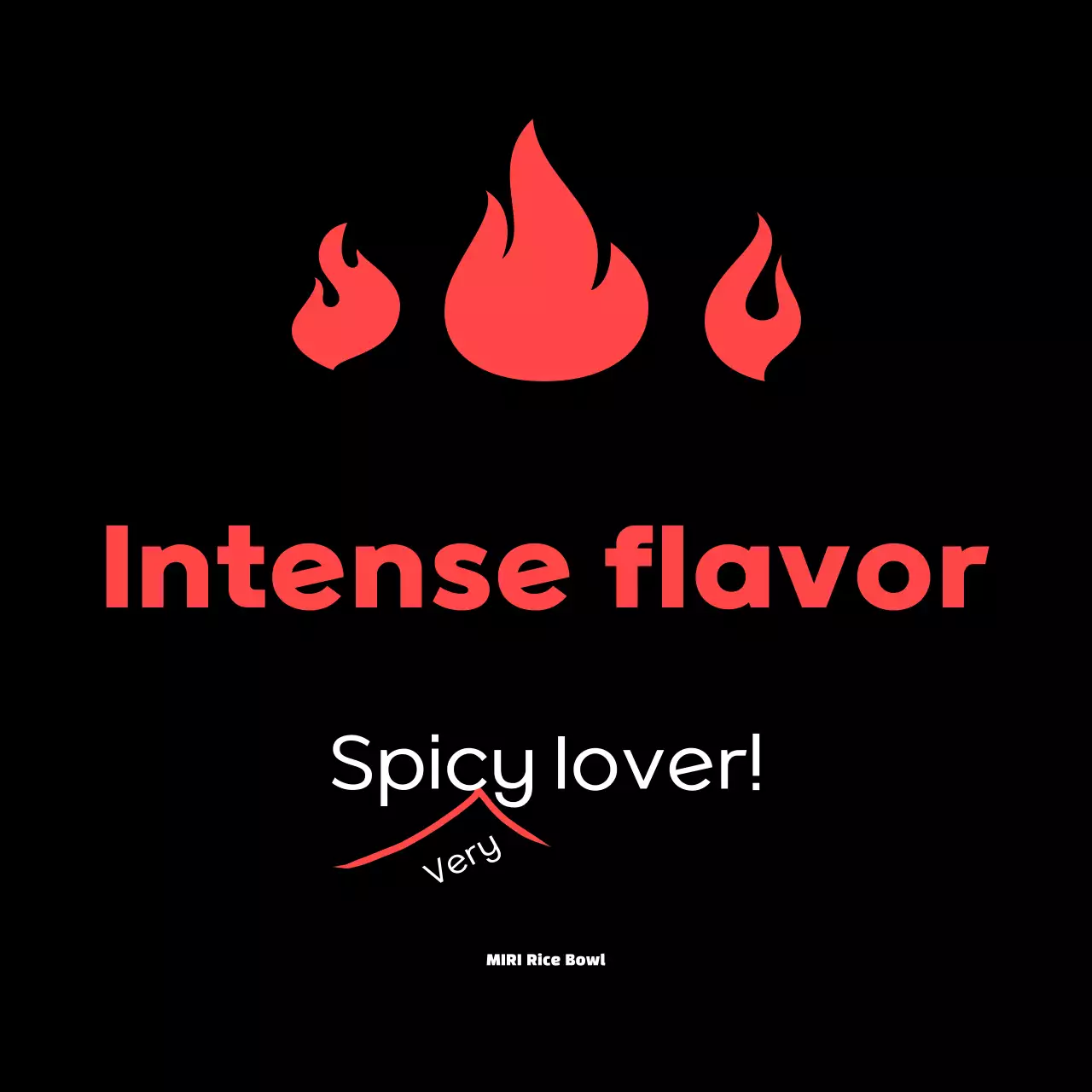 Stiker Pedas Sederhana Merah