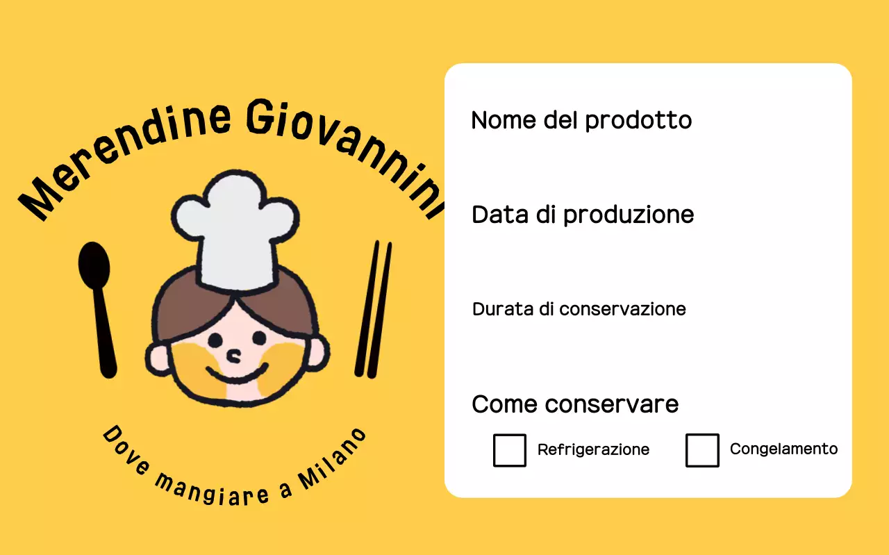 Adesivi rosa per kit pasto