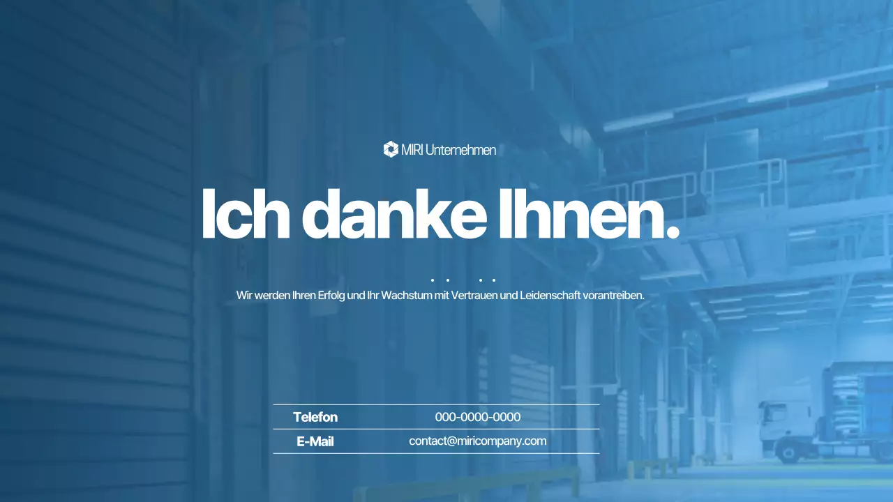 Blue Modern Vorschlagsplanung