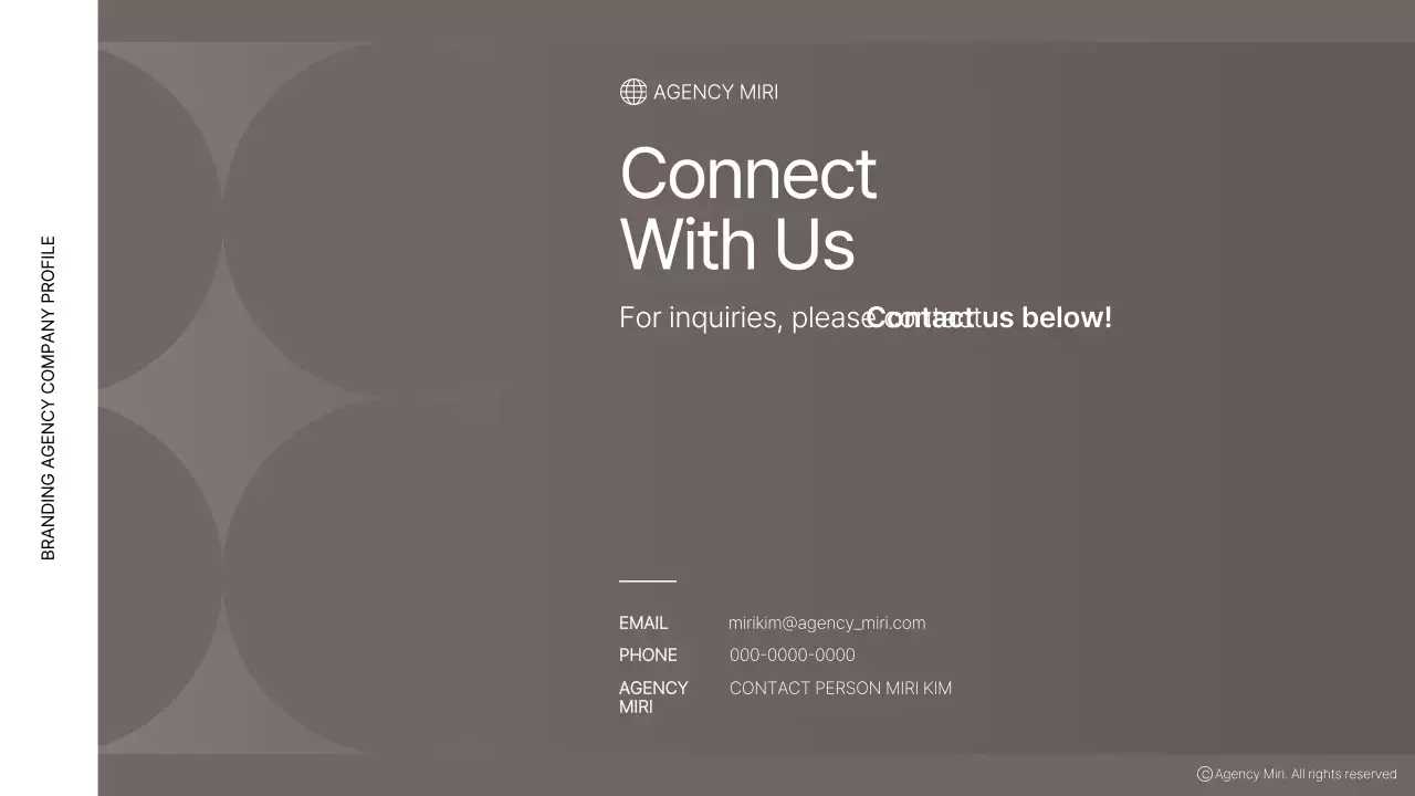 Apresentação de documento de marca profissional cinza