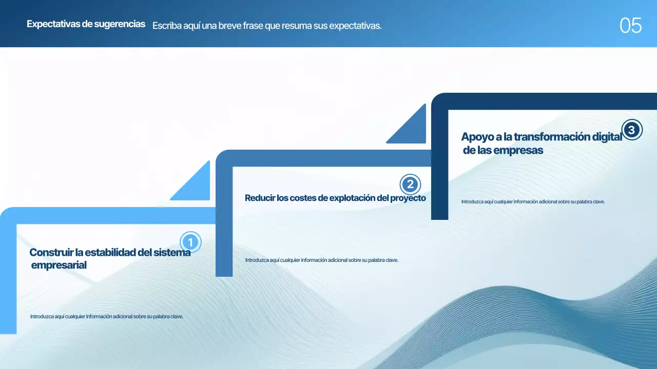 Blue Modern Planificación de propuestas