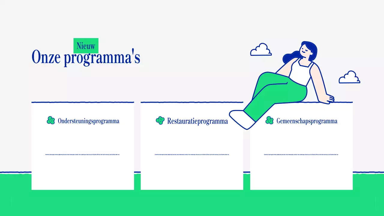 groene moderne ngo nieuwsbrief