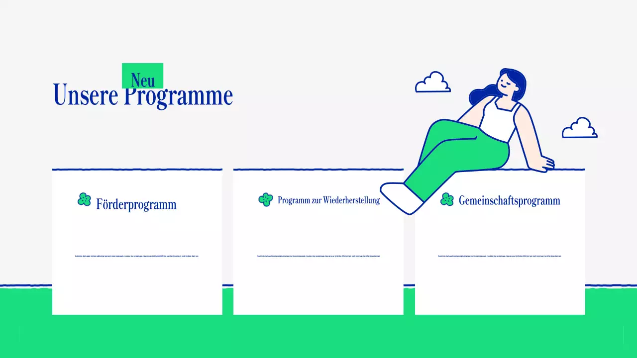 grün modern ngo newsletter