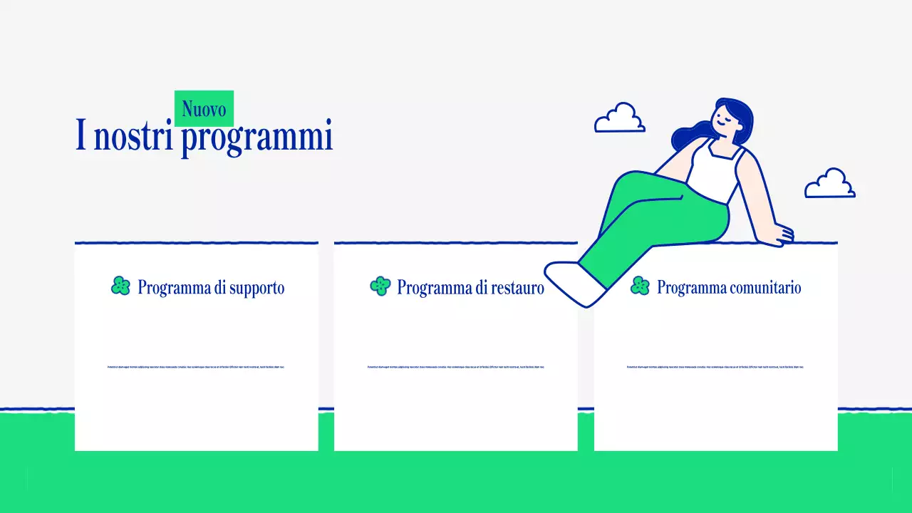 newsletter dell'ong verde moderna