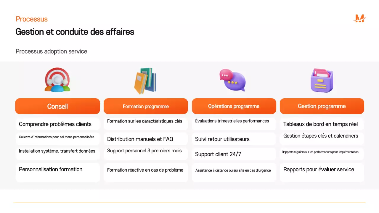 Proposition d'entreprise moderne bleue Proposition