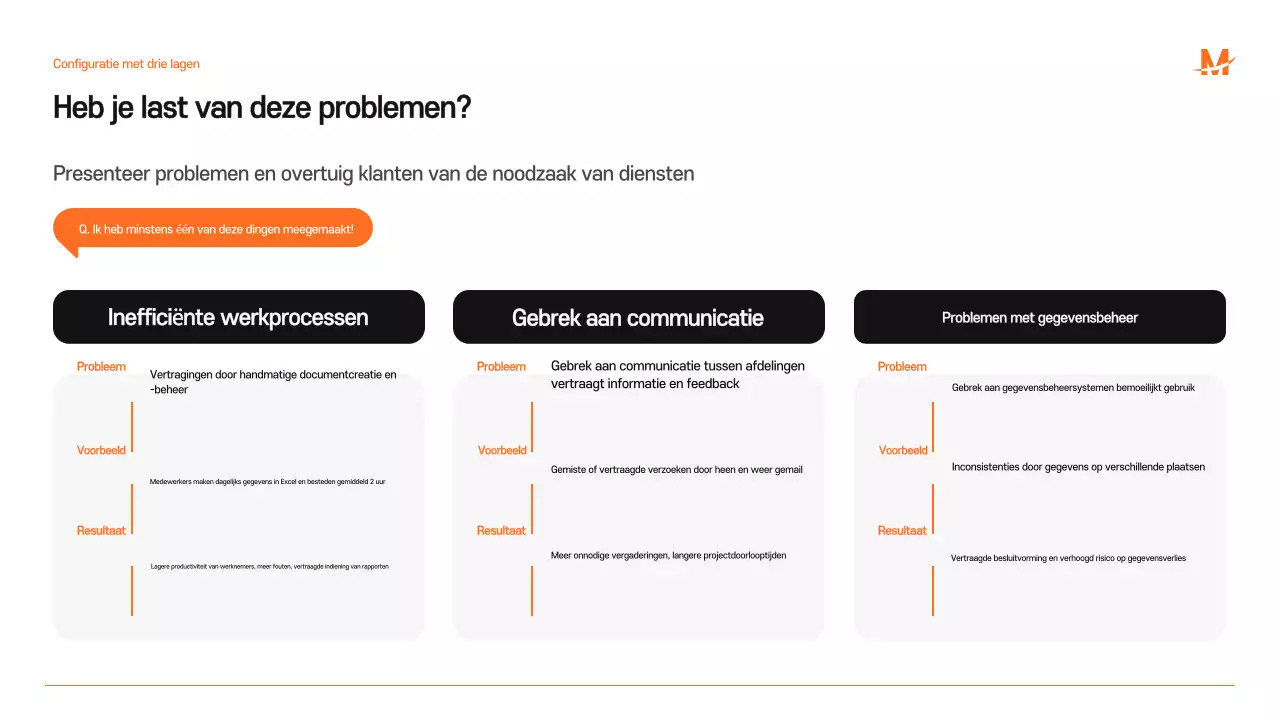 Blauw Modern Zakelijk Voorstel