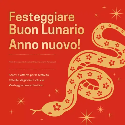 promozione della celebrazione tradizionale rossa