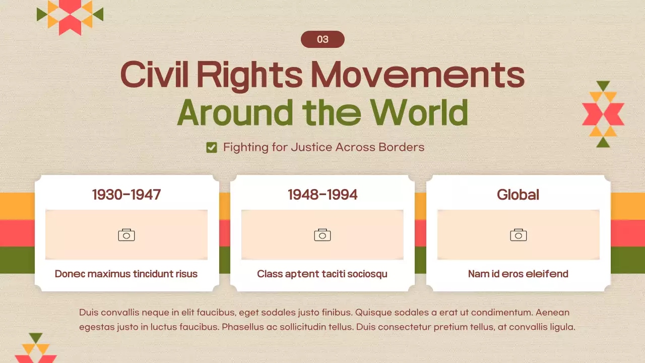 Beige Cultural Civil Movements Guide Presentation